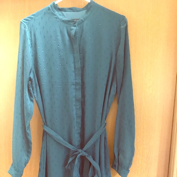 Banana Republic Emerald shirt dress - Picture 1 of 5